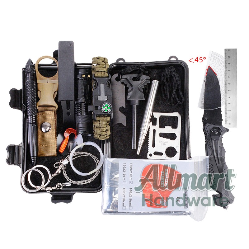 Outdoor Camping Equipment - Multi functional portable EDC survival tool