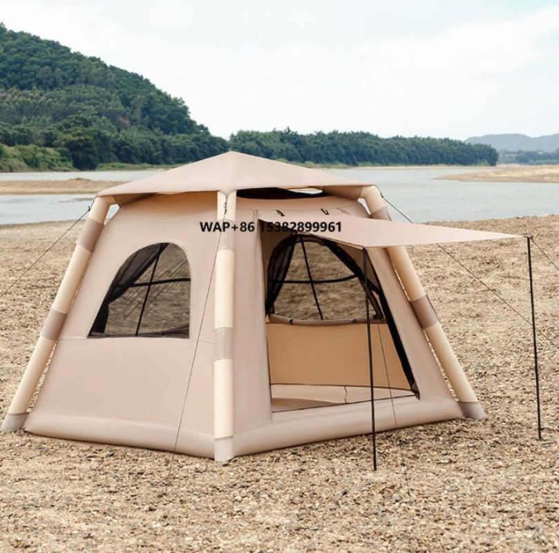 Outdoor Camping Inflatable Tent - Factory Portable Inflatable Oxford Cloth Roof