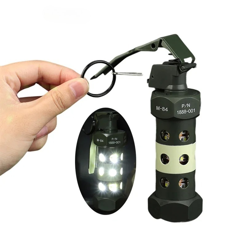 Outdoor Camping Toys - ABS Alloy M84 Flashbang Grenade Model