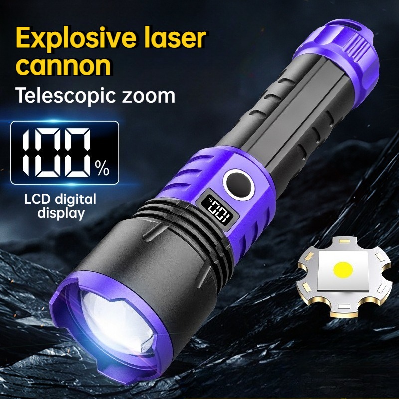 Outdoor Camping Lights - Multi Functional Strong Light LED Flashlight