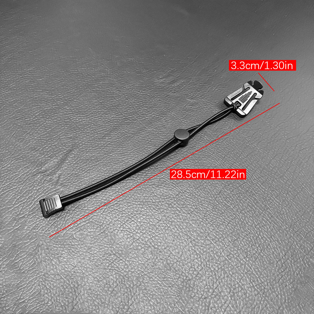 Outdoor Camping Equipment - Flashlight Clip Outdoor Backpack Elastic Rope