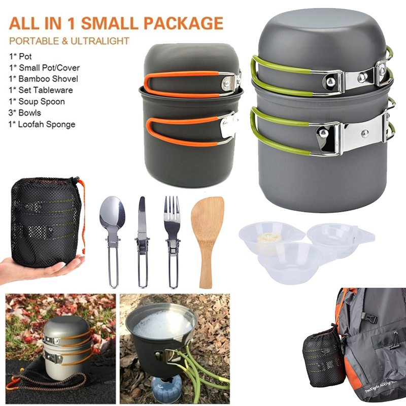 Outdoor Camping Kitchen Set - New Camping Pot Portable Outdoor Set
