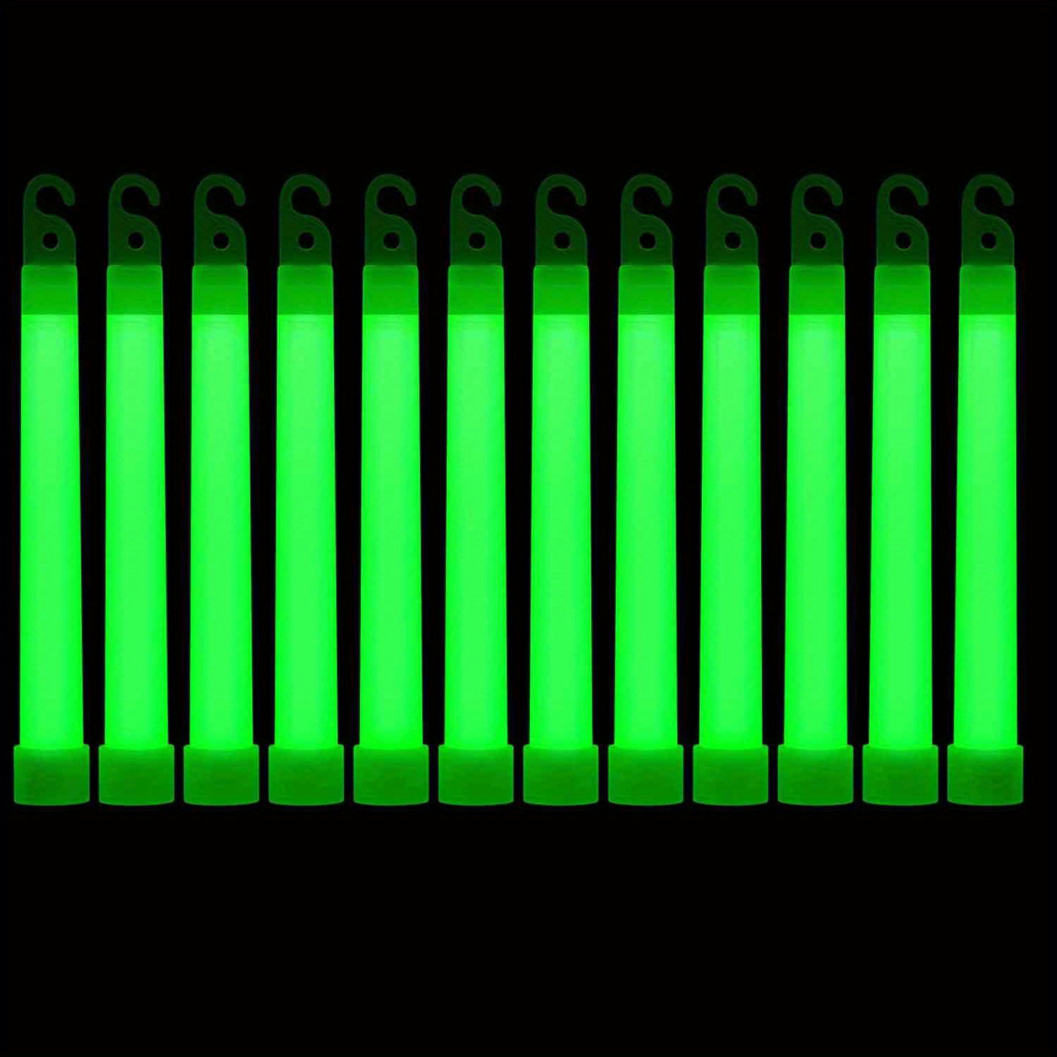 Glow Sticks Survival - Green Glow-in-the-Dark Stick, Chemiluminescent Stick, Camping