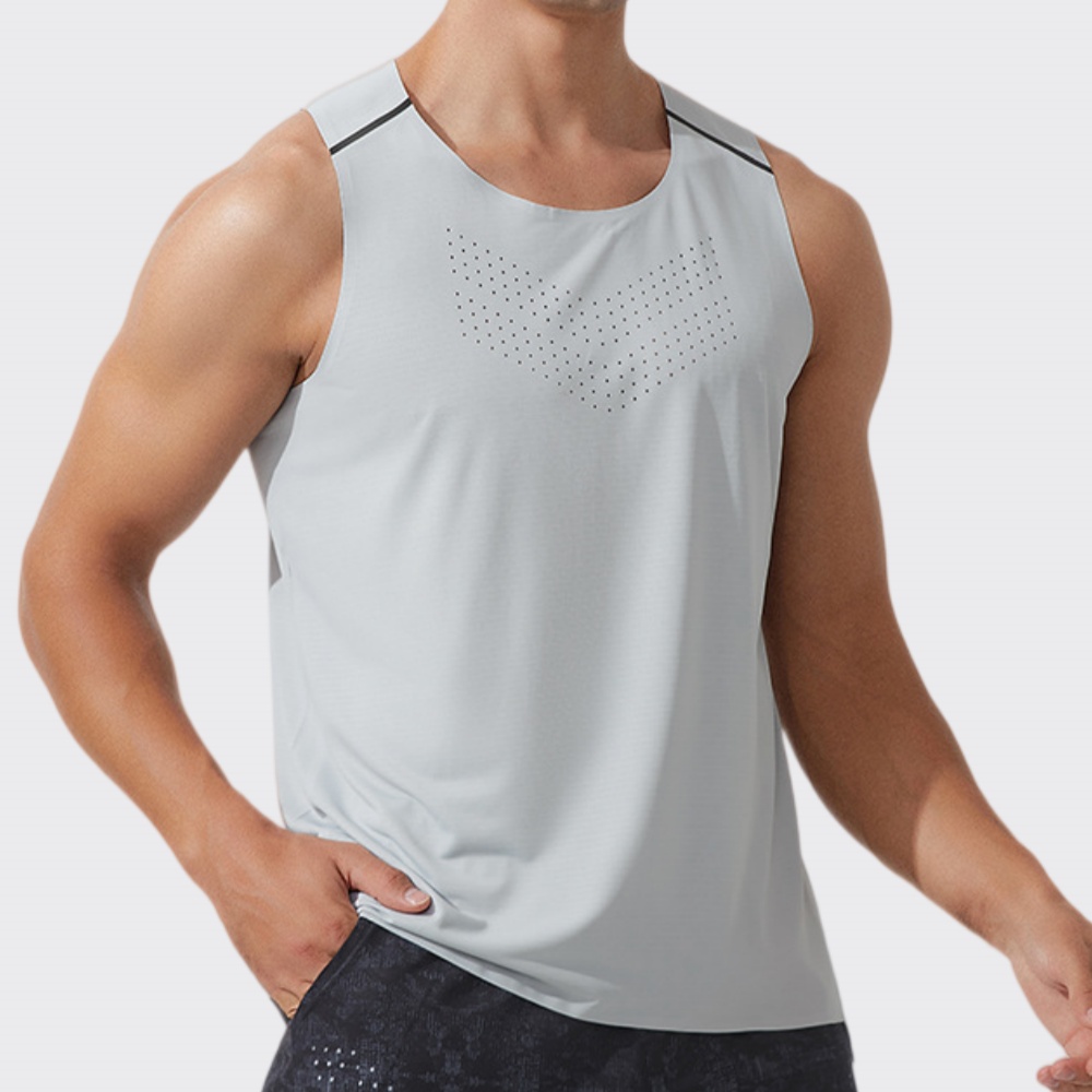 Outdoor Camping Equipment - Men Gym Vest Quick Dry Running
