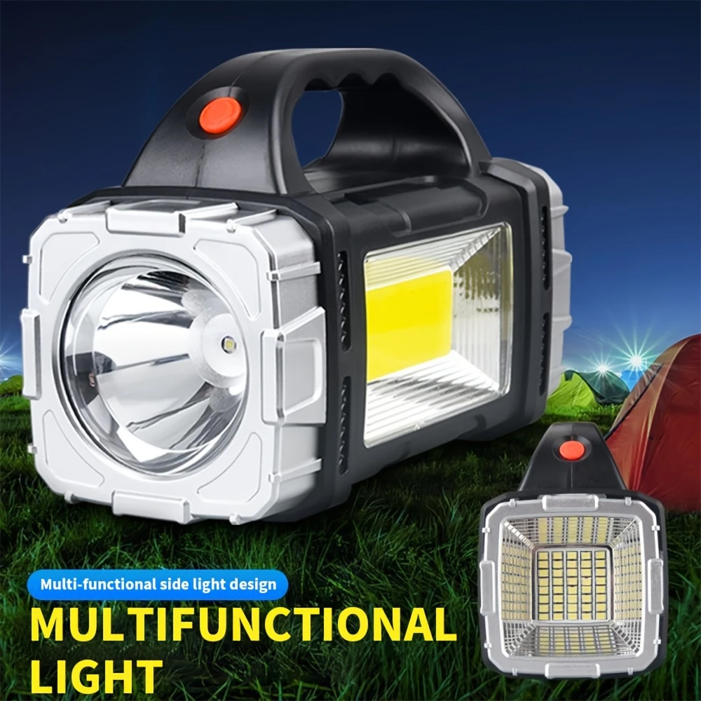 Outdoor Camping Lights - Portable Powerful USB Rechargeable Flashlight Solar