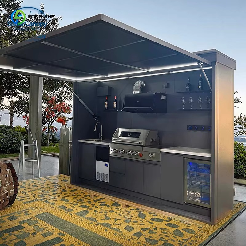 Outdoor Camping Kitchen Set - Customized Camping Outdoor Kitchen Set Multifunctional