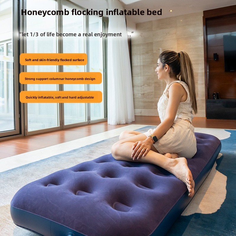 Outdoor Camping Inflatable Tent - Outdoor Camping Thickened Inflatable Mattress Home