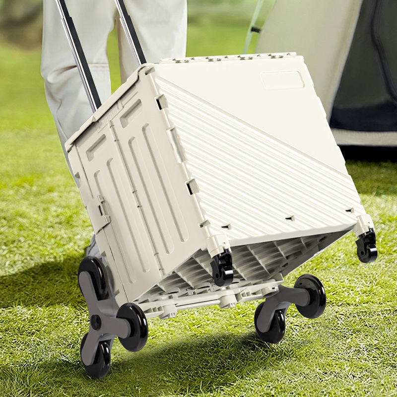 Outdoor Camping Van - Folding Shopping Cart Portable Lightweight Multi-Purpose