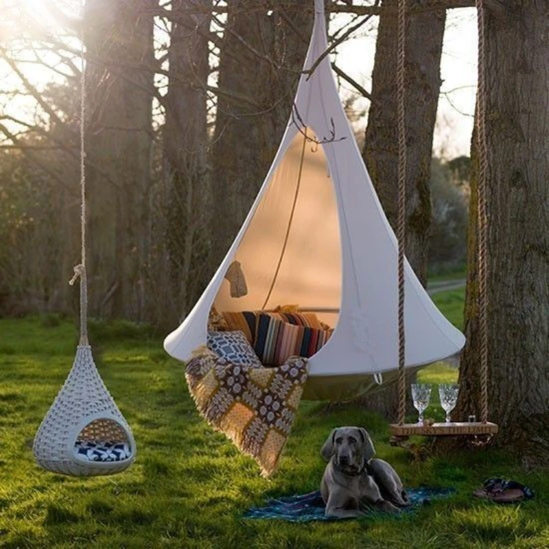Outdoor Camping Toys - Children Swing Outdoor Garden Camp Hammock