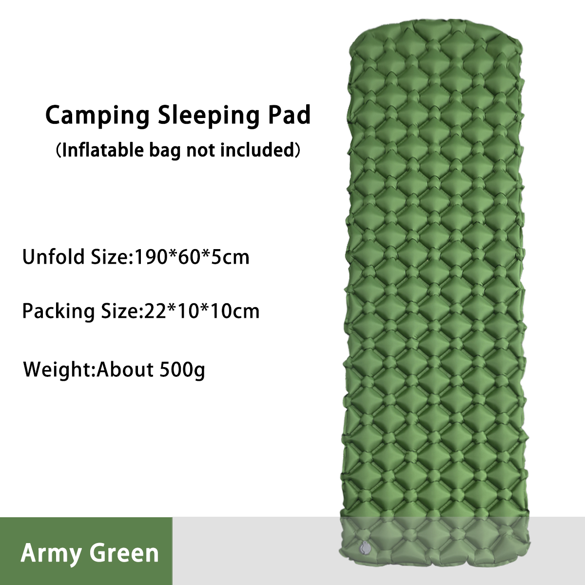 Outdoor Camping Inflatable Tent - Camping Inflatable Mattress in Tent Folding