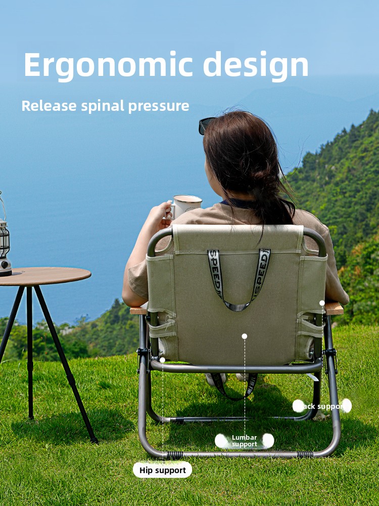 Portable Foldable Kermit Chair - Outdoor Camping Table And Chairs recension och pris