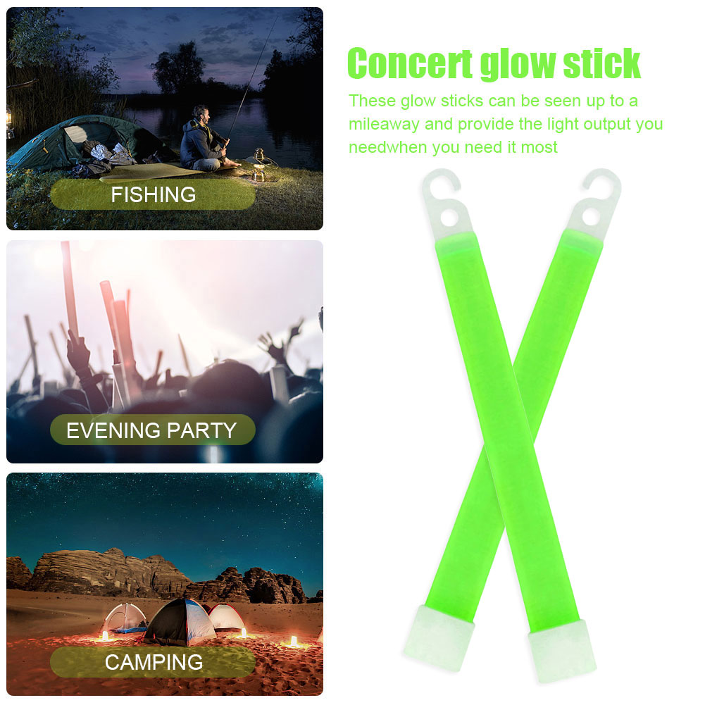 5/10PCS 6inch Glowing Sticks C - Glow Sticks Survival recension och pris