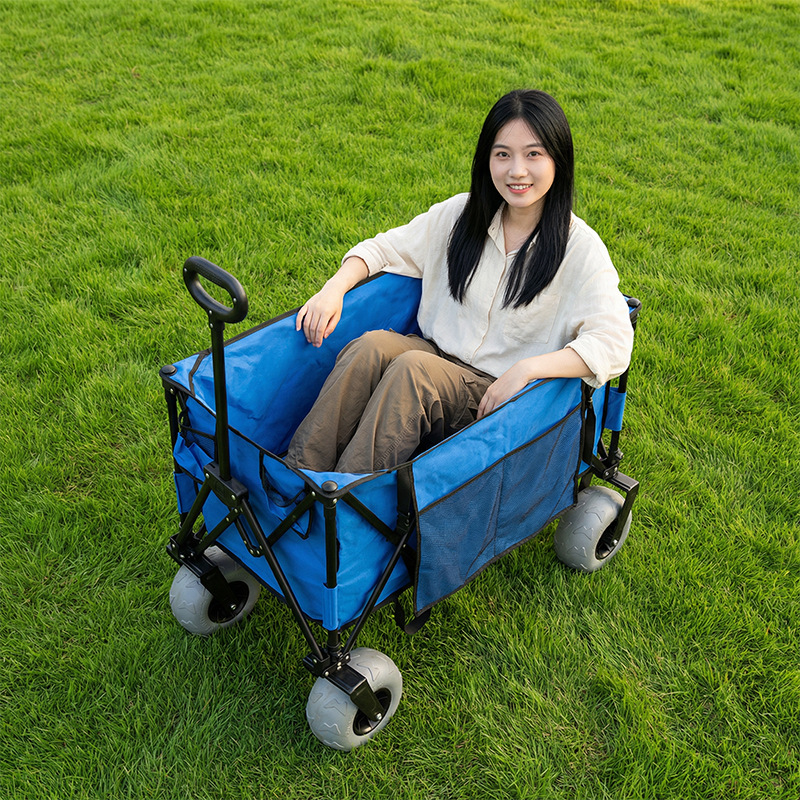 Foldable Metal Beach Wagon Qui - Outdoor Camping Furniture recension och pris