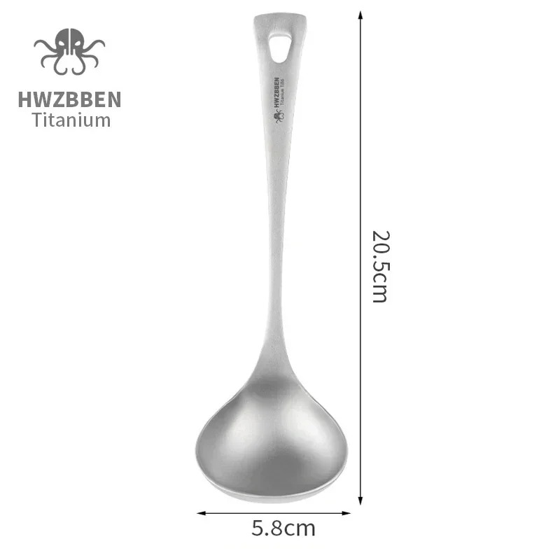 HWZBBEN Outdoor Titanium Soup  - Outdoor Camping Dining Set recension och pris