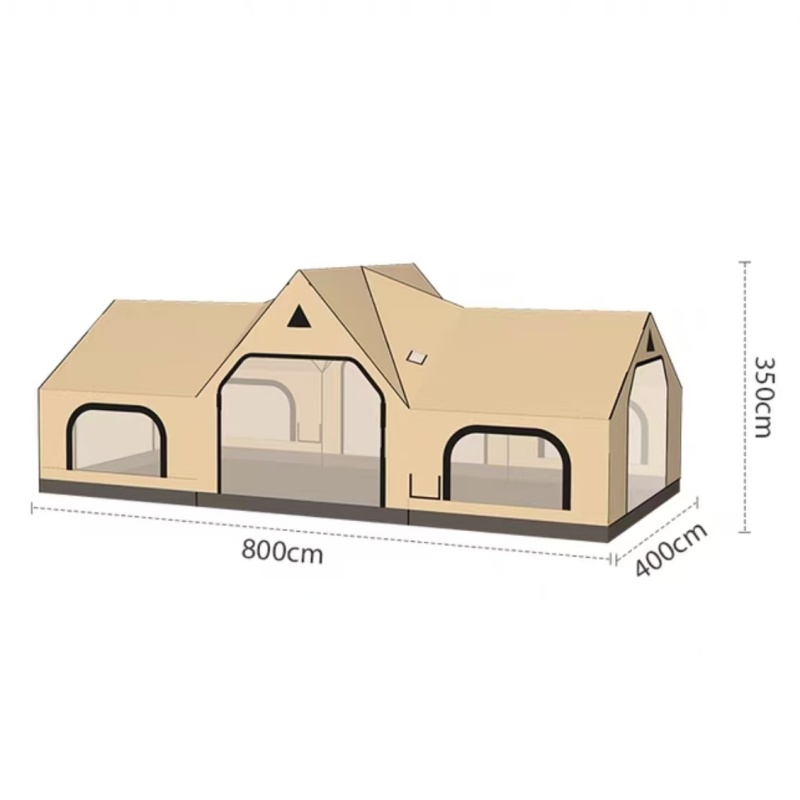 32.0 Square Meter Quick to Set - Outdoor Camping Inflatable Tent recension och pris