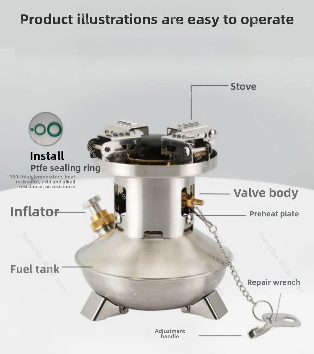 Outdoor maintenance-free porta - Outdoor Camping Stove recension och pris