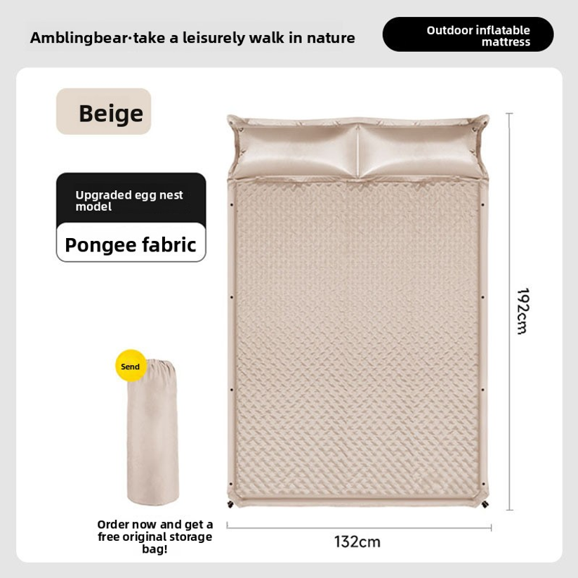 Inflatable Mattress, Sponge Sl - Outdoor Camping Inflatable Tent recension och pris