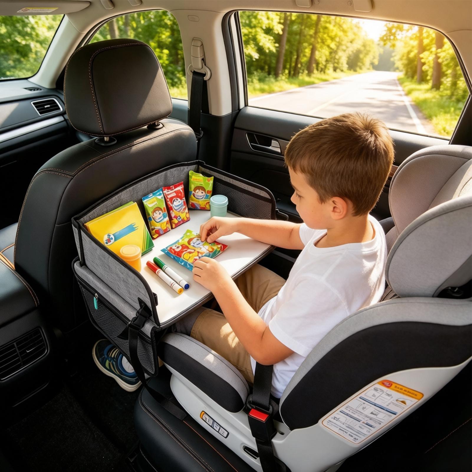 Kids Car Tray With Pocket Fold - Outdoor Camping Toys recension och pris
