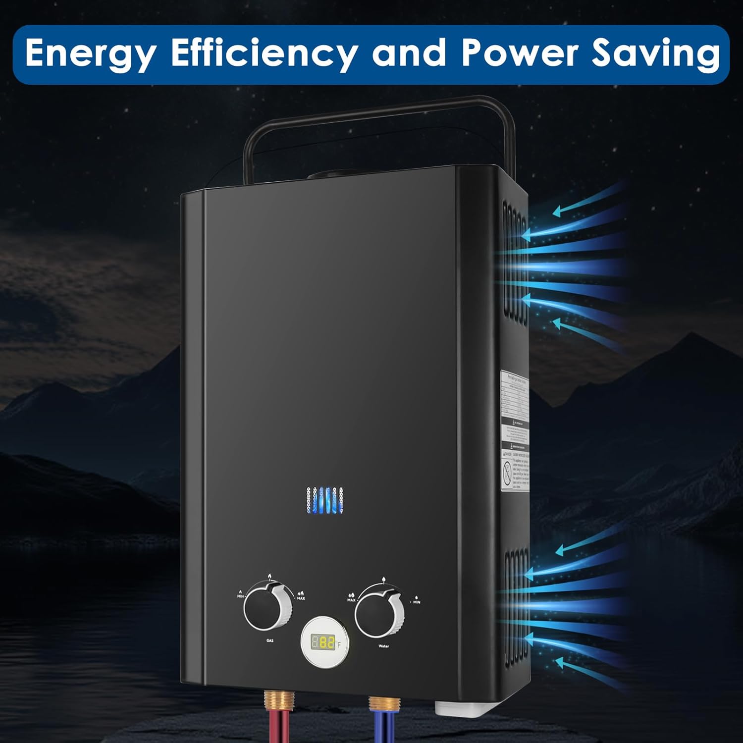Tankless Water Heater Propane, - Outdoor Camping Van recension och pris