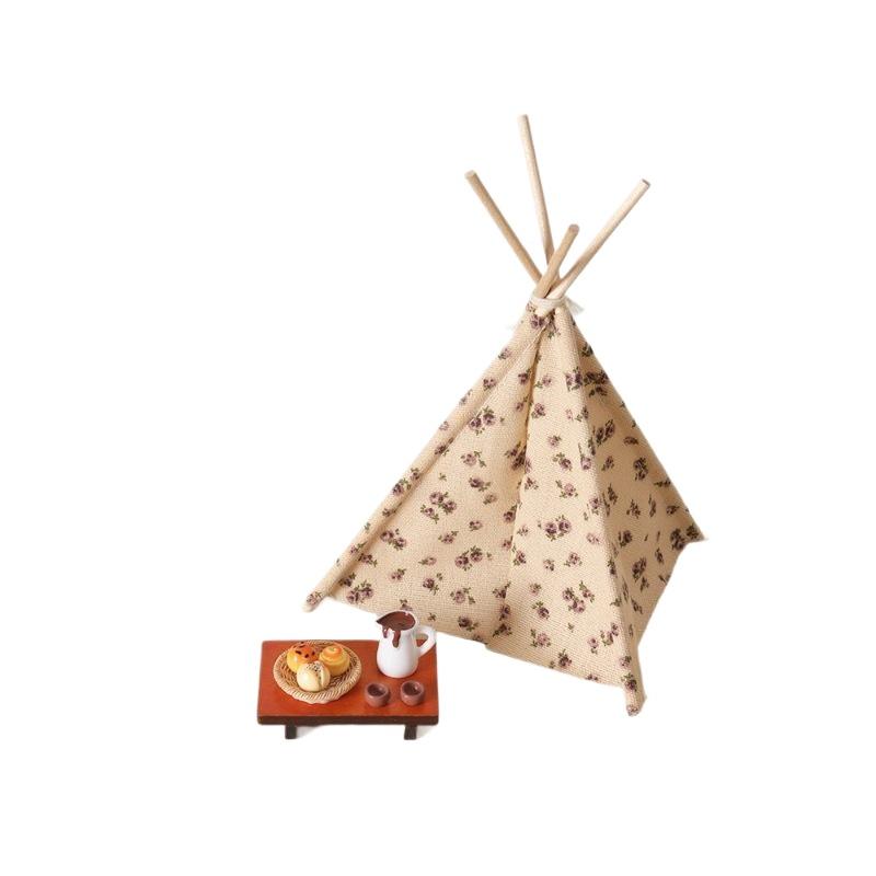 1:12 Scale Camping Tent Model  - Outdoor Camping Toys recension och pris