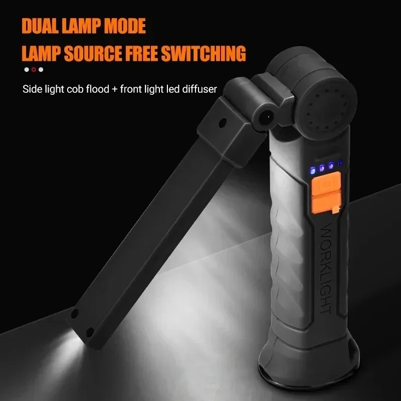 Portable COB LED Flashlight US - Outdoor Camping Lights recension och pris
