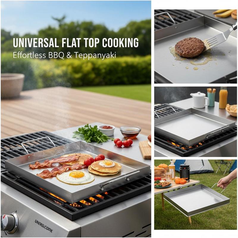 Universal Flat Top Griddle 18x - Outdoor Camping Activities recension och pris