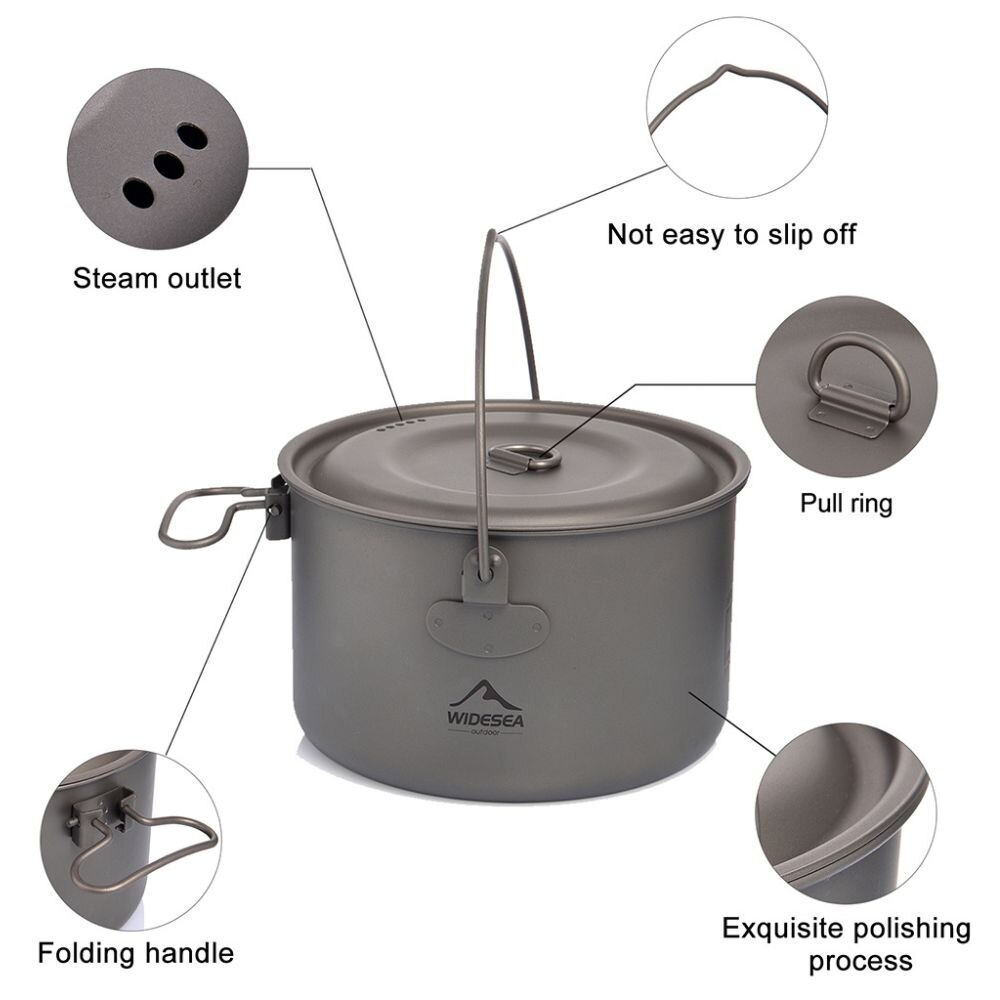 Widesea Camping Tableware Tita - Outdoor Camping Kitchen Set recension och pris