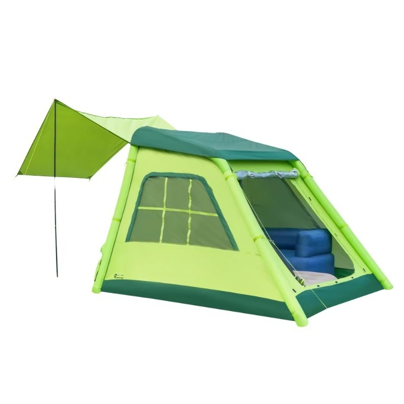 Portable Oxford Waterproof Inf - Outdoor Camping Inflatable Tent recension och pris