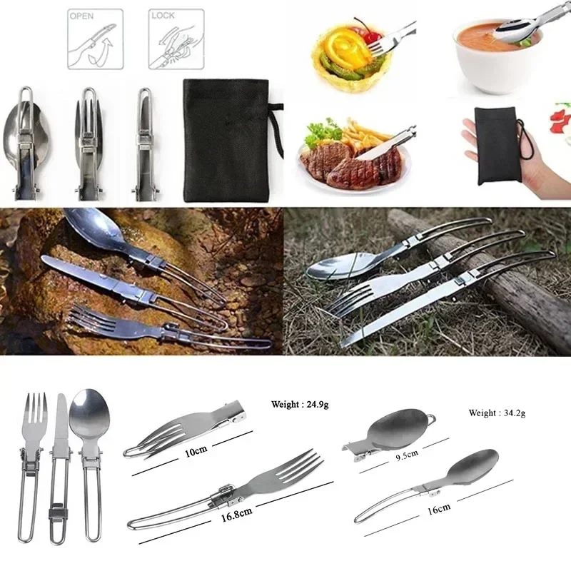 New Camping Pot  Portable Outd - Outdoor Camping Kitchen Set recension och pris