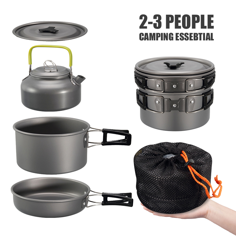 WESTTUNE Camping Cookware Kit  - Outdoor Camping Dining Set recension och pris