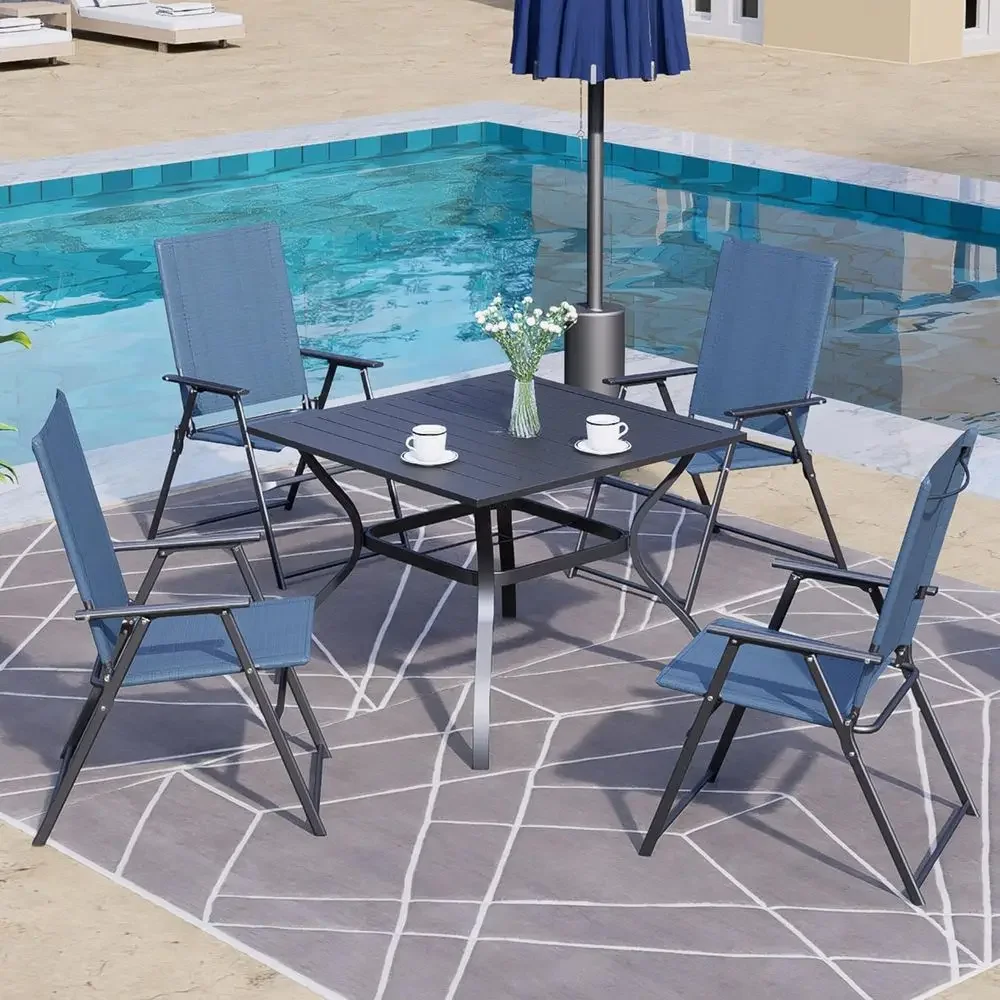4-Piece Patio Dining Set with  - Outdoor Camping Dining Set recension och pris