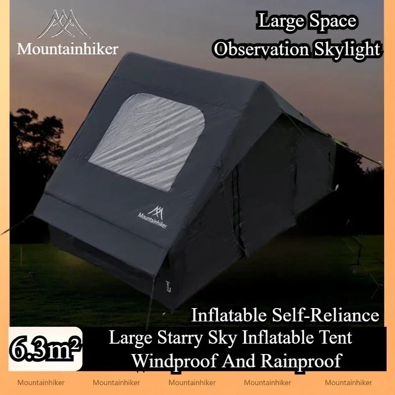 MOUNTAINHIKER Extra Large Infl - Outdoor Camping Inflatable Tent recension och pris