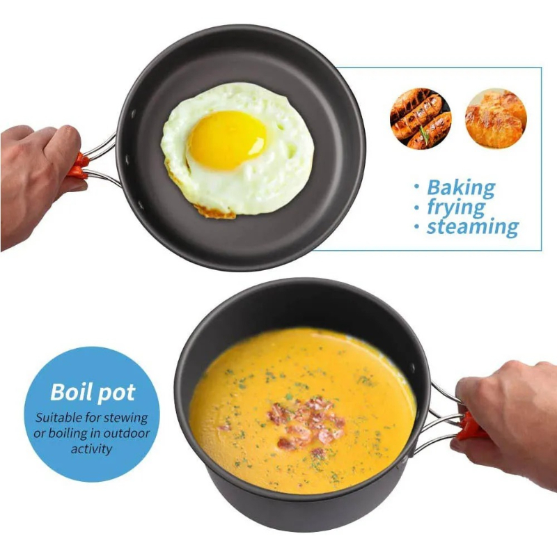 Camping Cooking Set, Outdoor K - Outdoor Camping Kitchen Set recension och pris