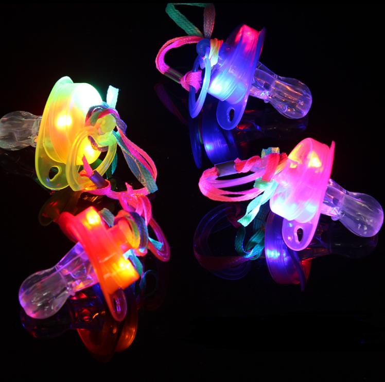 500pcs LED Flashing Pacifier W - Glow Sticks Survival recension och pris