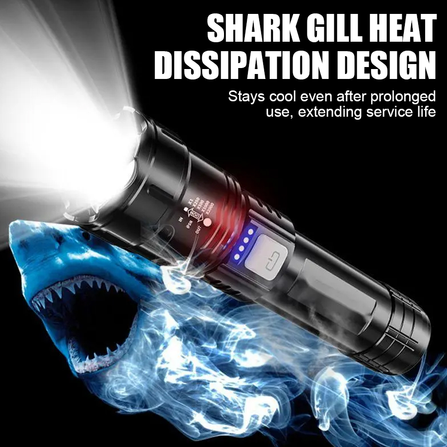 High Power P50 LED Flashlight  - Outdoor Camping Lights recension och pris