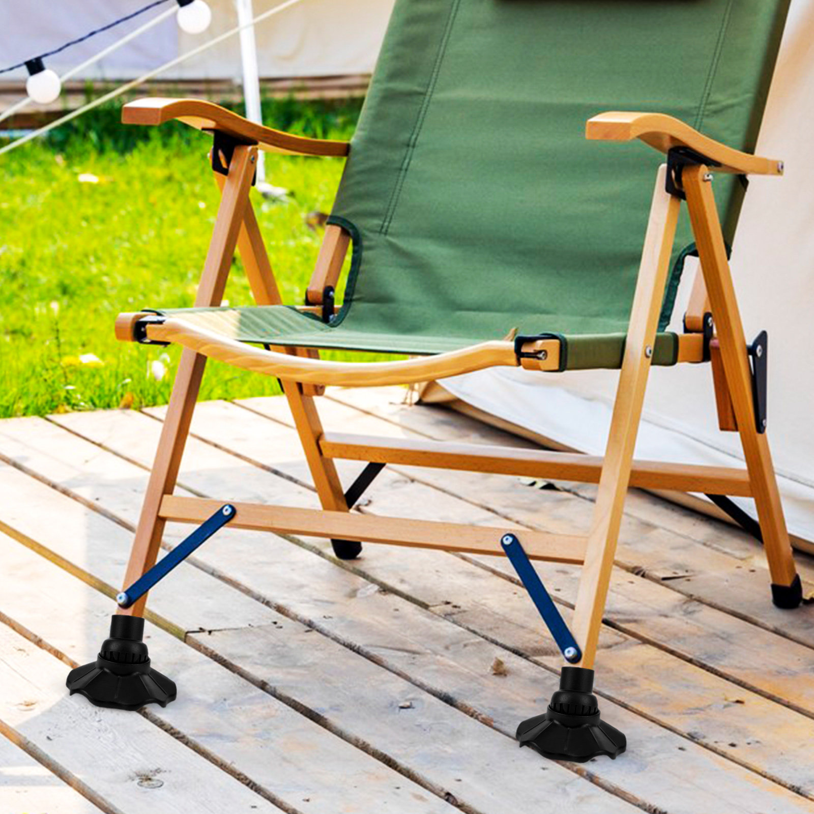 4Pcs Chair Leg Covers Heavy-Du - Outdoor Camping Table And Chairs recension och pris