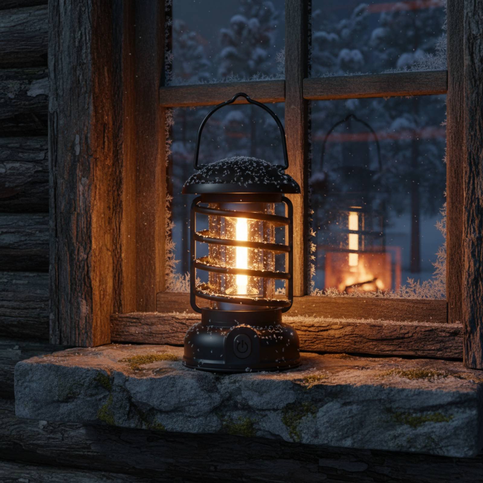 Retro Camping Lantern Two-Way  - Outdoor Camping Lights recension och pris