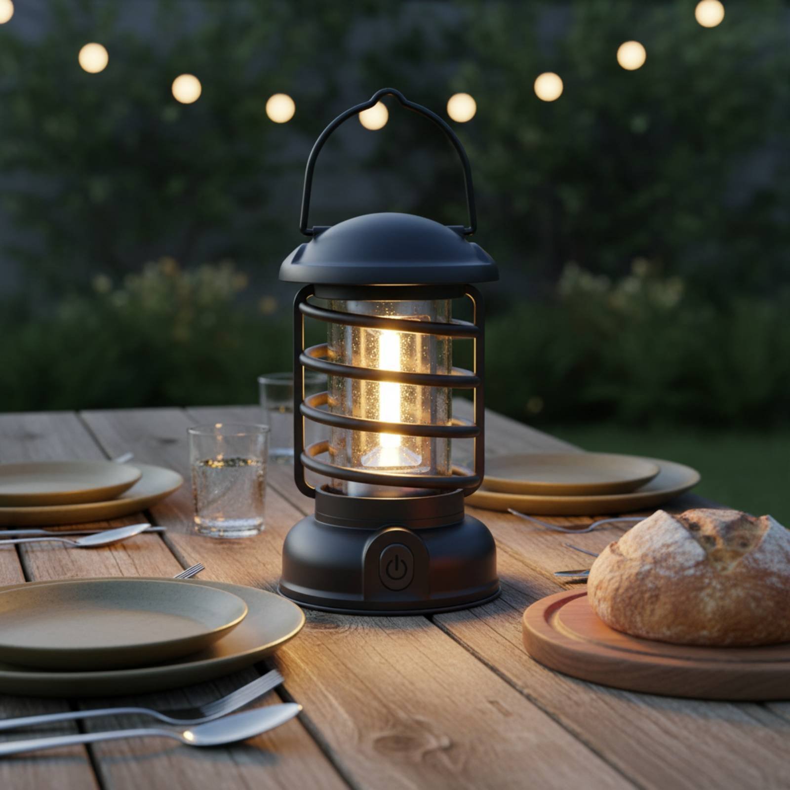 Retro Camping Lantern Two-Way  - Outdoor Camping Lights recension och pris