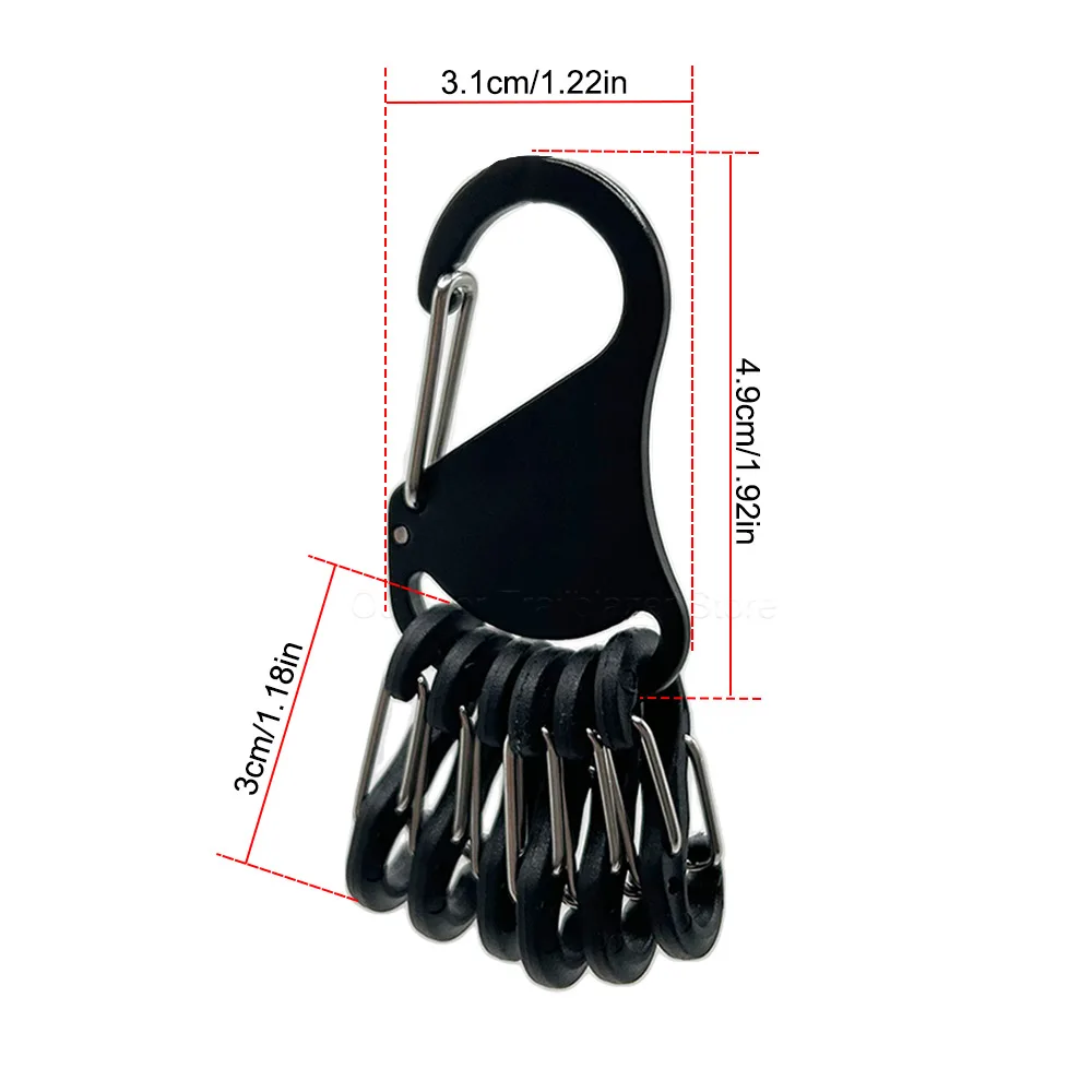 Outdoor Aluminum Alloy Carabin - Glow Sticks Survival recension och pris