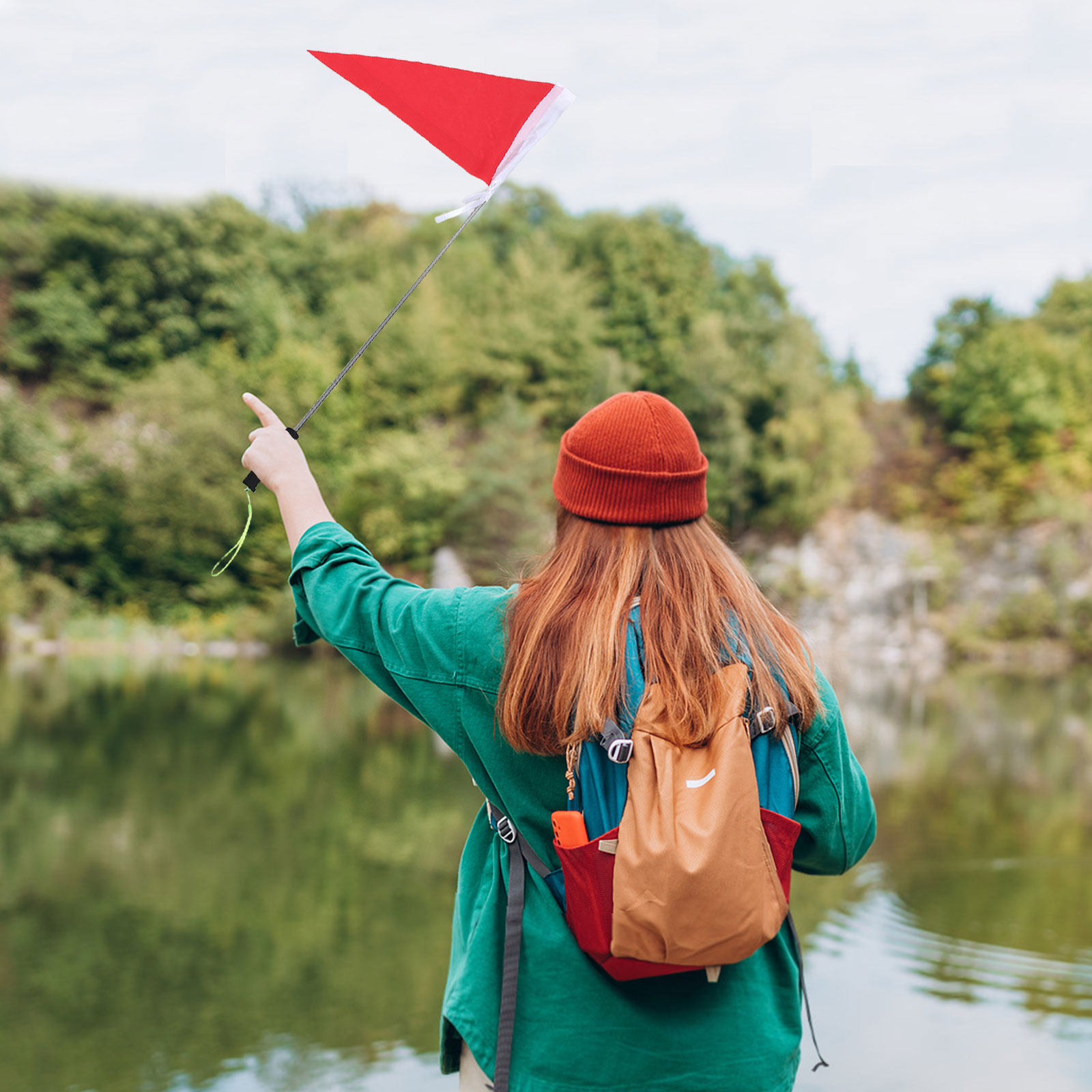 2Set Student Tour Guide Flag P - Outdoor Camping Activities recension och pris