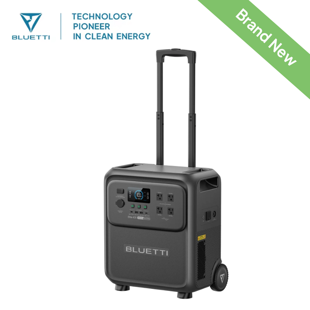 BLUETTI Elite 400 2600W 3840Wh - Outdoor Camping Van recension och pris