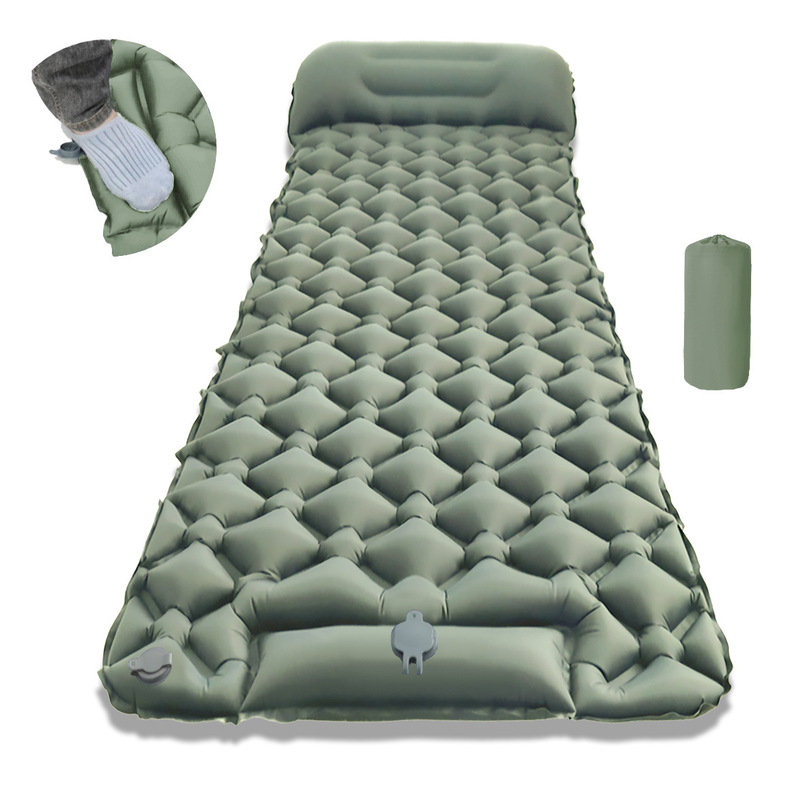 Auto Inflatable Foot Press Cam - Outdoor Camping Inflatable Tent recension och pris