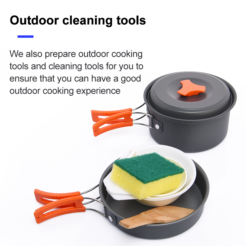 Widesea Camping Outdoor Cookwa - Outdoor Camping Kitchen Set recension och pris