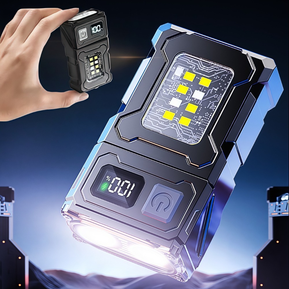 Rechargeable Mini LED Flashlig - Outdoor Camping Lights recension och pris