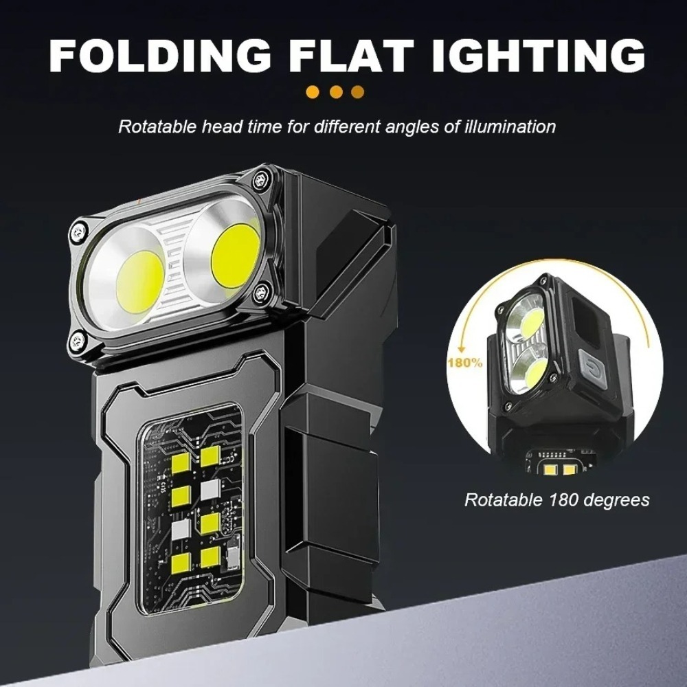 Rechargeable Mini LED Flashlig - Outdoor Camping Lights recension och pris