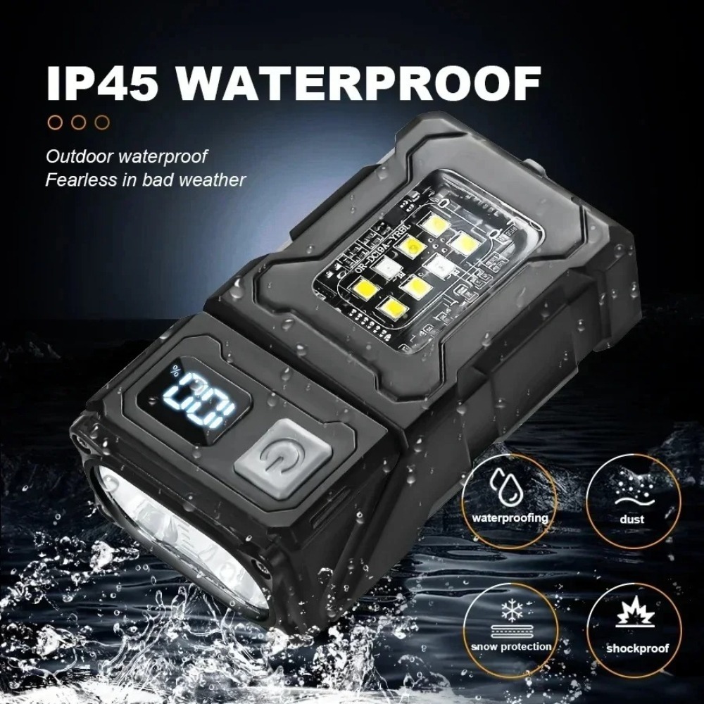 Rechargeable Mini LED Flashlig - Outdoor Camping Lights recension och pris