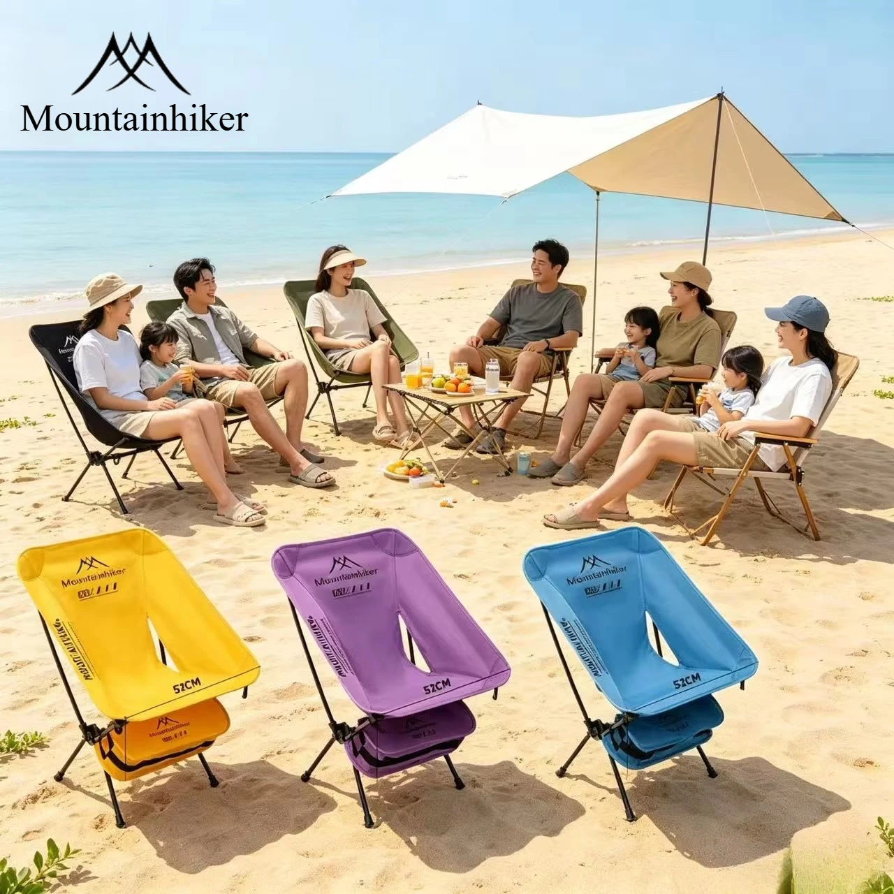 Ultra Light  Folding Moon Chai - Outdoor Camping Table And Chairs recension och pris