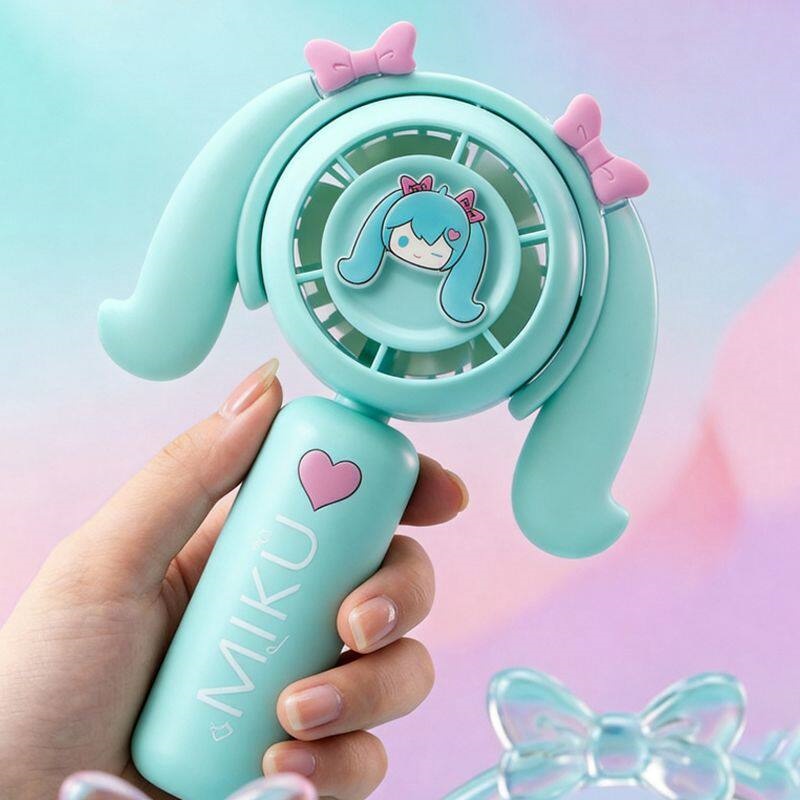 Hatsune Miku Mini Handheld Fan - Outdoor Camping Tv recension och pris