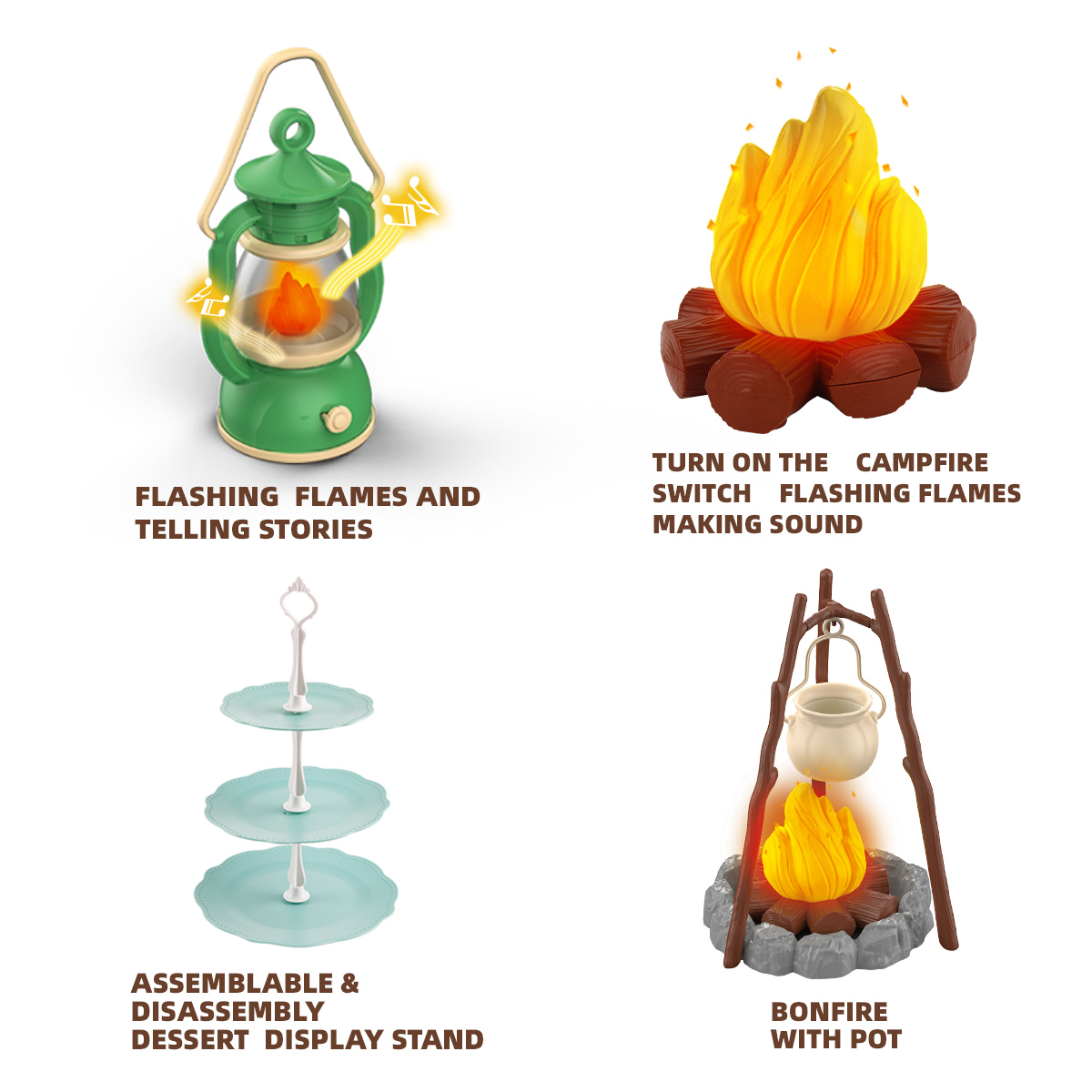 Kids Camping Set Campfire Pret - Outdoor Camping Toys recension och pris