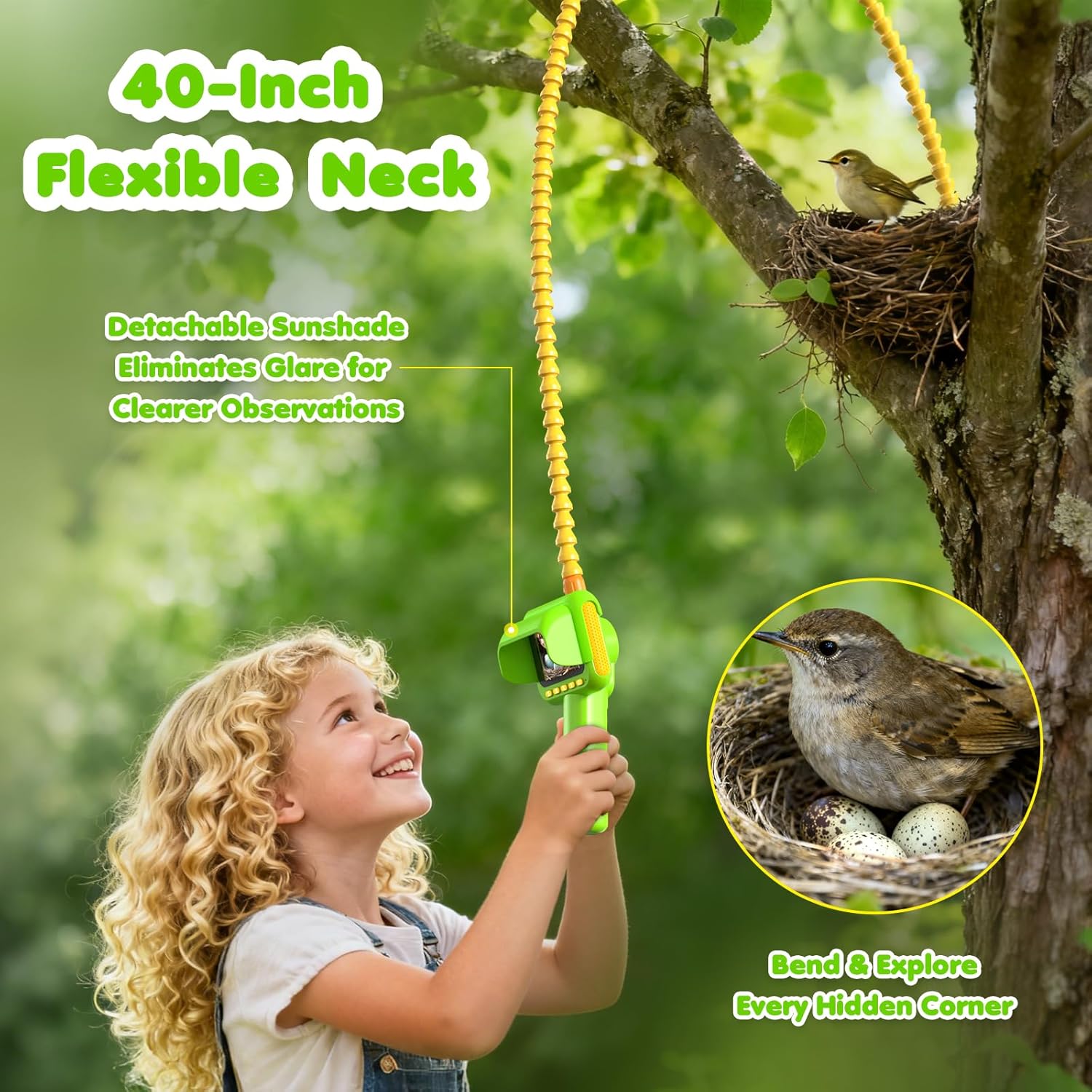 Endoscope for Kids, Borescope  - Outdoor Camping Toys recension och pris